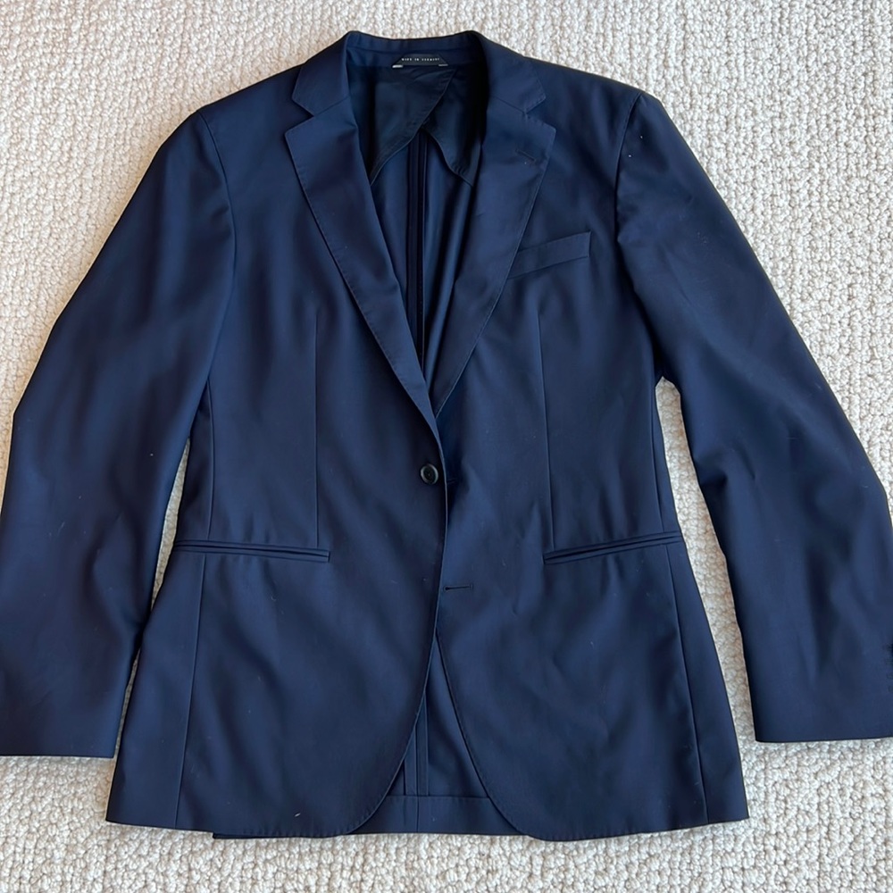 Hugo Boss jacket- navy blue- beautiful cut
